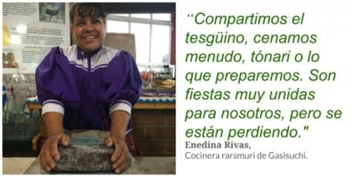 Ellas son cocineras raramuris