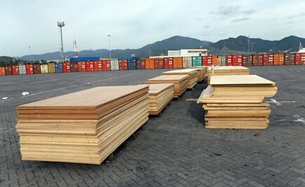 Wood mixed with cocaine seized in Mexico