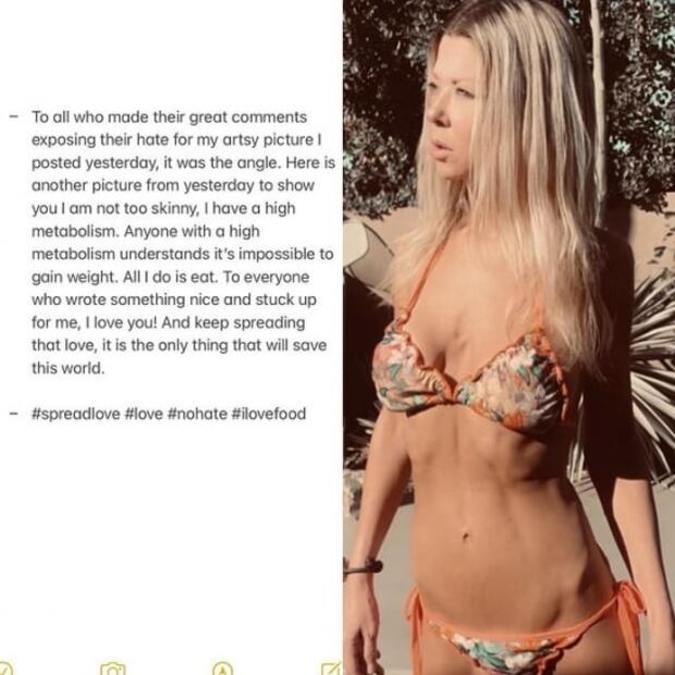 Tara Reid, actriz de "American Pie", responde críticas por su "extrema delgadez"