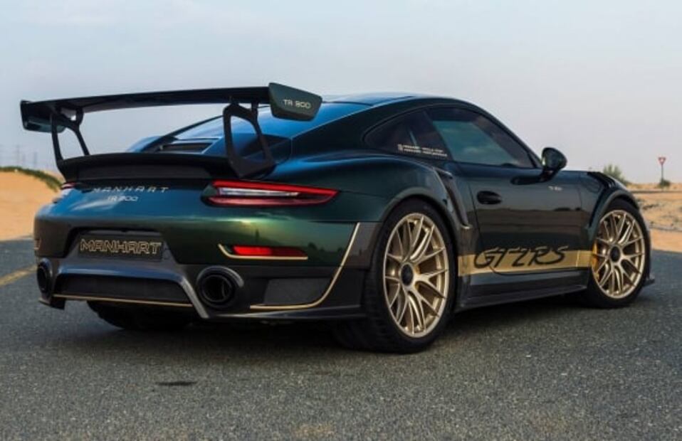 Manhart lleva el Porsche 911 GT2 RS a una nueva potencia
