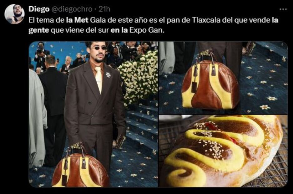 Los mejores memes que coronaron la Met Gala 2025. Foto: Captura de pantalla