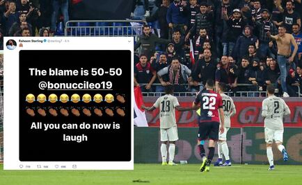 Sterling apoya a Kean tras ser víctima de racismo; le responde a Bonucci