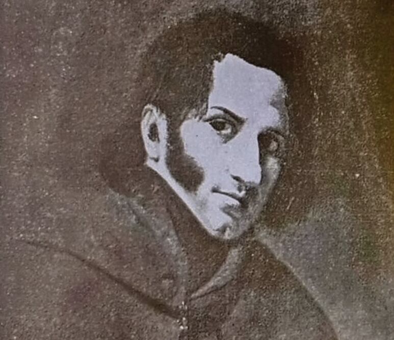 Autorretrato de Claudio Linati, óleo sobre tela, s/f. Crédito: Cortesía de Ernesto Lumbreras