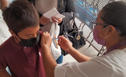 Unos con miedo al “piquete” y otros muy valientes, vacunan a más de 6 mil niños contra el Covid-19 en Saltillo