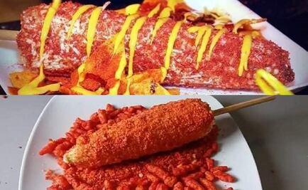 Rorroelotes, los elotes cubiertos de frituras que debes probar en Azcapotzalco