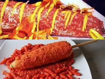 Rorroelotes, los elotes cubiertos de frituras que debes probar en Azcapotzalco