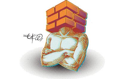 El Presidente dentro de Palacio y afuera los tambores feministas