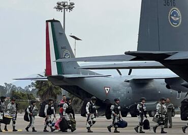 GN en la frontera no es riesgo en seguridad para el resto del país: Sheinbaum; una parte ya estaba en el norte, dice