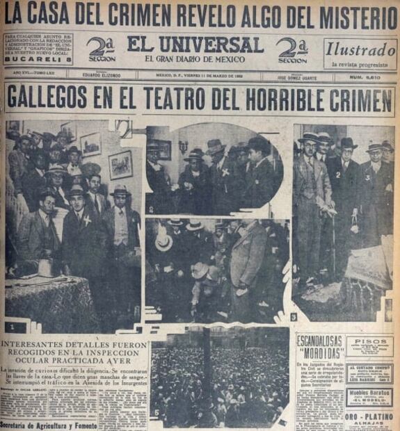 El feminicidio no resuelto que horrorizó a la capital en los años 30