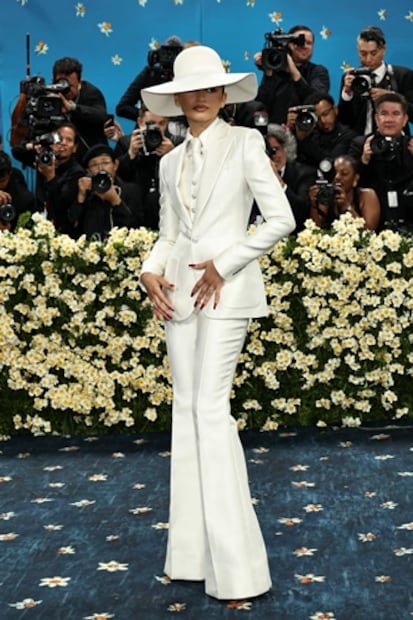 Zendaya en la MET Gala 2025. Foto: AFP