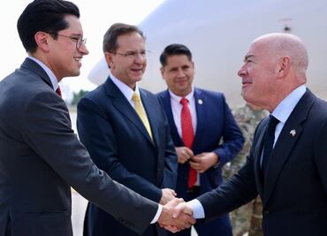 Comitiva de Estados Unidos llega a la SRE para Diálogo de Alto Nivel sobre Seguridad