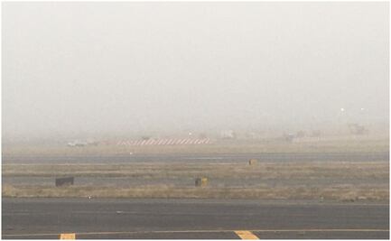 Aeropuerto de la CDMX anuncia cambios en vuelos por banco de niebla