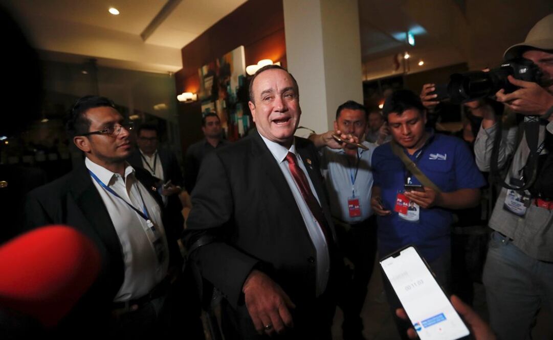 El candidato a la presidencia de Guatemala Alejandro Giammattei (Foto: EFE)