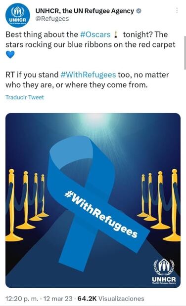 Premios Oscar: ¿Por qué Guillermo del Toro y otros famosos portaron un moño azul en la gala?