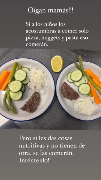 El consejo clave de Ludwika Paleta para alimentar a sus hijos
