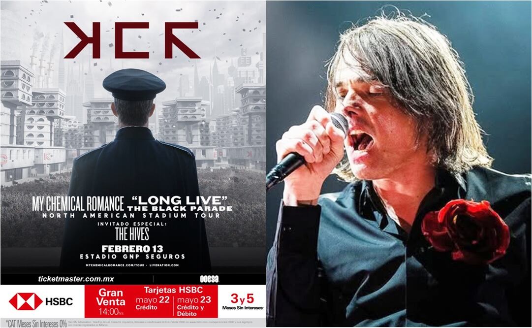 My Chemical Romance anuncia visita a CDMX.
Fotos: Instagram