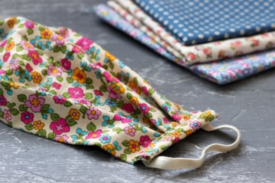 Cómo hacer una mascarilla de tela casera sin máquina de coser