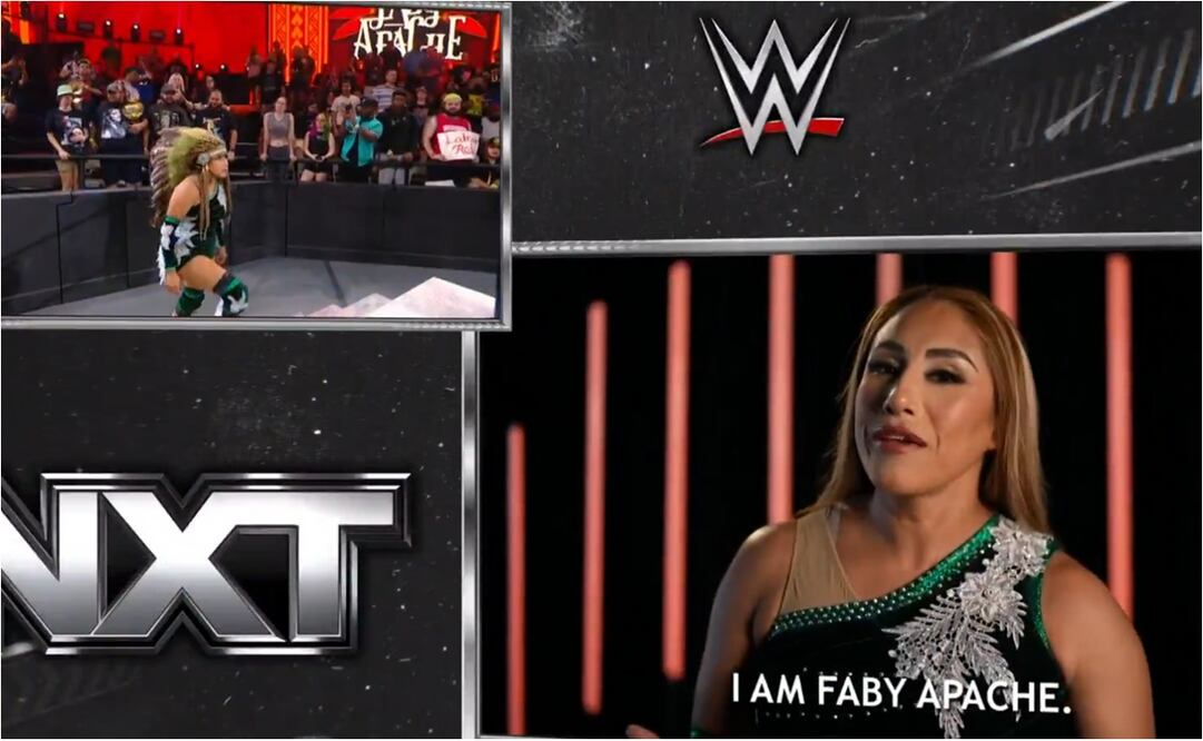 FOTO: ESPECIAL - Faby Apache, estrella mexicana de la lucha libre, debutó en la WWE