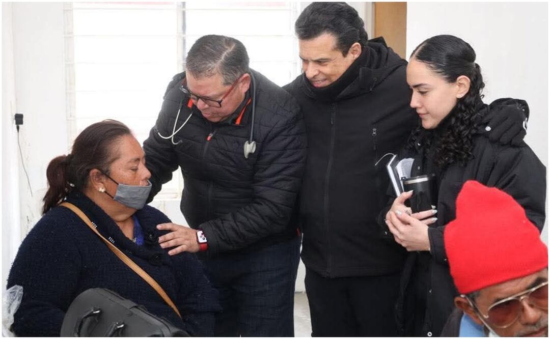 Los albergues resguardan a las familias que demanden este apoyo debido a las bajas temperaturas. También se ofrecen cobertores y chamarras de diferentes tallas (7/01/2025). Foto: Especial