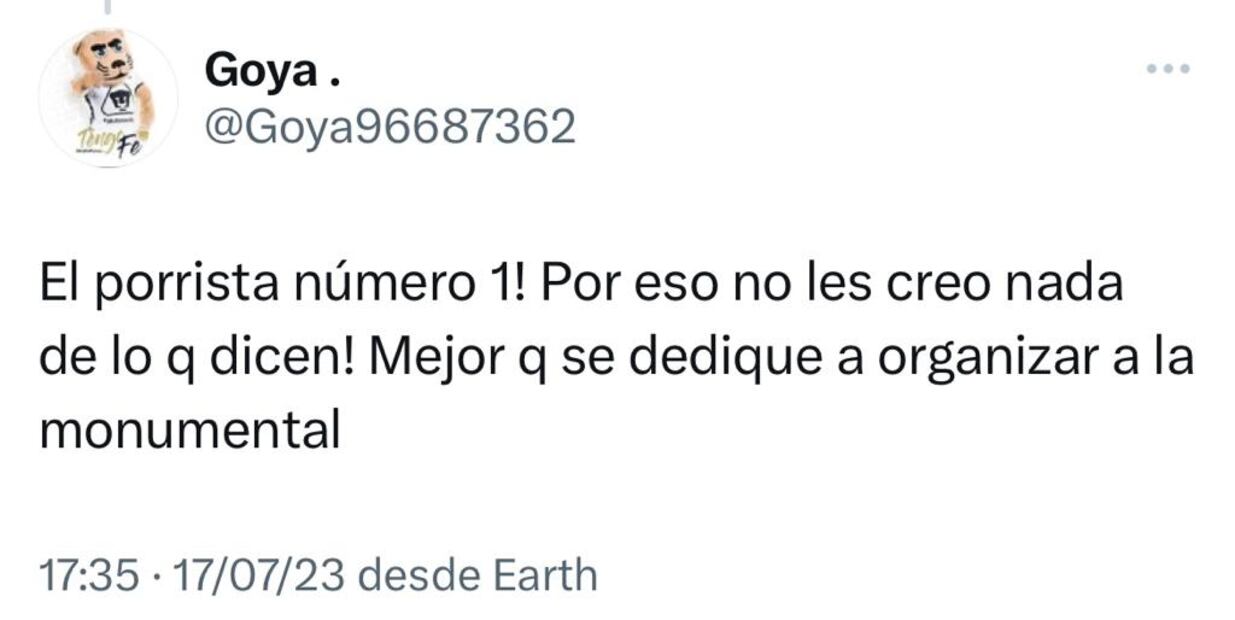 Tweets de Andrés Vaca