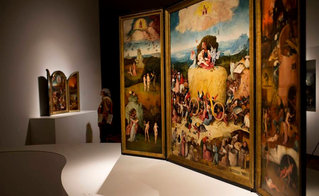 Por la exposición han pasado ya más de 428 mil visitantes, y para poder satisfacer la demanda del público el museo abrirá hasta medianoche los dos últimos fines de semana que esté abierta. FOTO: Francisco Seco/AP.