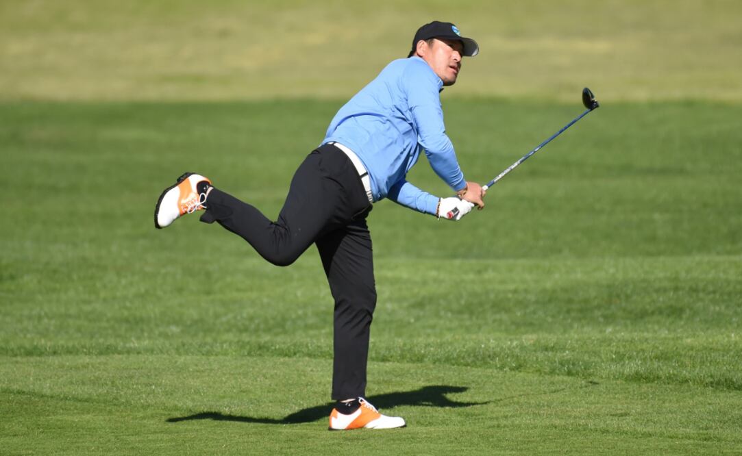 El peculiar movimiento del coreano se volvió viral. Foto: Reuters