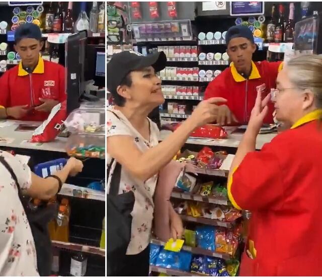 VIDEO: Mujer agrede a cajeros del Oxxo por “mal servicio”; la llaman “Lady Pacquiao”