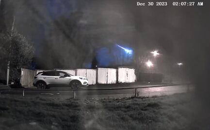 VIDEO: ¡Deslumbrante! Meteorito ilumina parte de Inglaterra