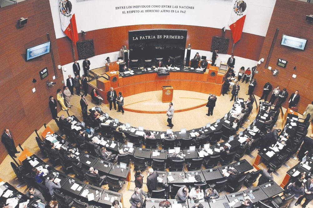 Los grupos parlamentarios de PRI, PAN y PRD toman una decisión para la Corte con base en las respuestas de los aspirantes en las comparecencias (ARCHIVO EL UNIVERSAL)