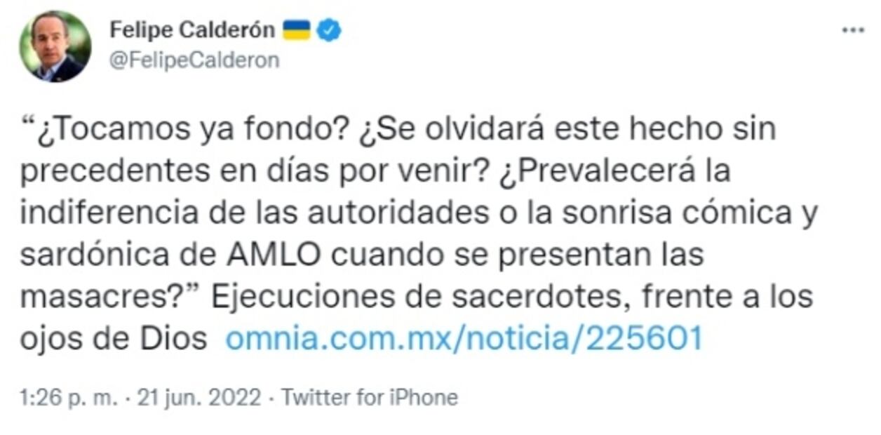 “El colmo del cinismo”: Asesinato de jesuitas en Chihuahua confronta a AMLO y Felipe Calderón