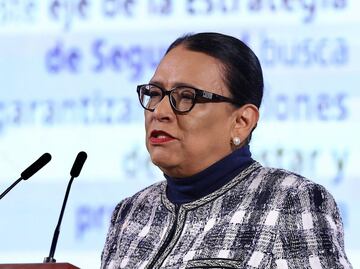 Segob llama a protestas pacíficas el 8M; “jamás se usará fuerza pública para reprimir”: Rosa Icela Rodríguez