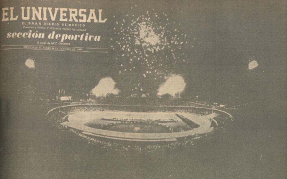 Así iniciaron y concluyeron los Juegos Olímpicos de México 68