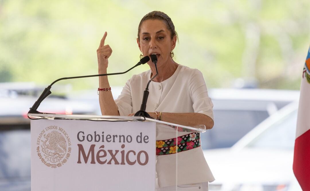 La presidenta Claudia Sheinbaum encabeza el Inicio de obra de la ampliación en la carretera Villahermosa - Chetumal, en Macuspana, Tabasco. Foto: Hugo Salvador/ EL UNIVERSAL