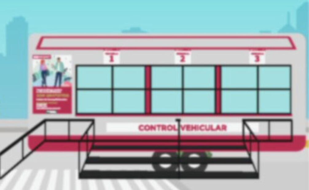 Control Vehicular. Foto: Especial