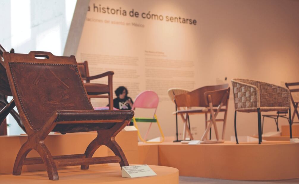 Los boutaques están representados en la exposición con los diseños de Josef Albers. Foto: Santiago Cadena El Universal