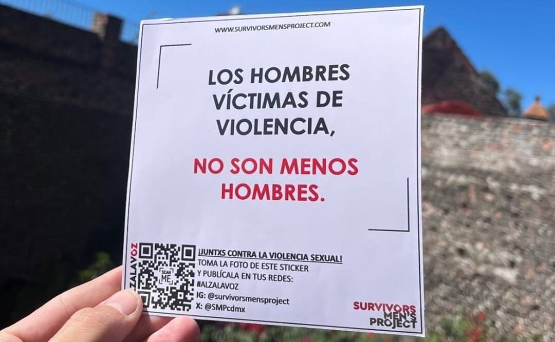 , Survivors Men’s Project México nació para informar, cuestionar, sensibilizar, cuestionar, ayudar y romper el tabú de la violencia sexual contra los hombres. / Foto: Especial.