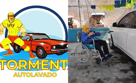 Fray Tormenta abre un autolavado para costear sus problemas de salud