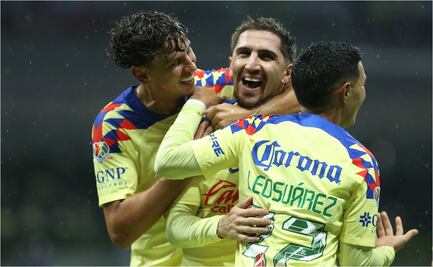 América golea y ridiculiza a Guadalajara en la cancha del Estadio Azteca
