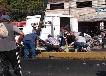 Tráiler se queda sin frenos y choca con varios vehículos; hay 6 muertos en Cuautla