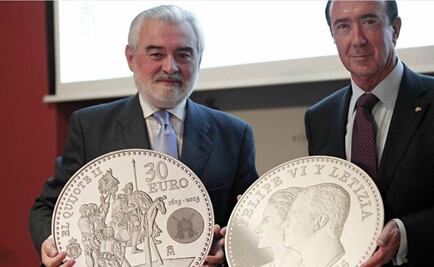 Dedican moneda conmemorativa al Quijote