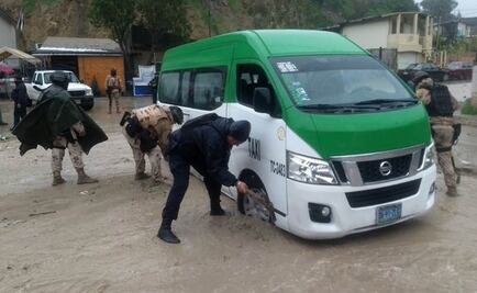 Lluvias dejan inundaciones y deslaves en Tijuana; reportan 14 personas lesionadas
