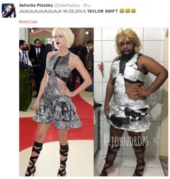 Los memes se burlan de las famosas en gala del Met