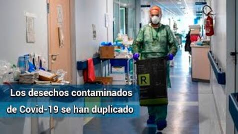 Hospitales de Italia acumulan montañas de residuos infectados por Covid-19