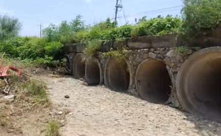 Exigen rehabilitación de puente dañado por el huracán "Erick" en Oaxaca; afecta a habitantes de 3 municipios