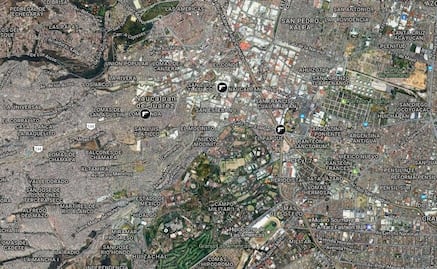 Mapa. Las colonias más peligrosas de Naucalpan