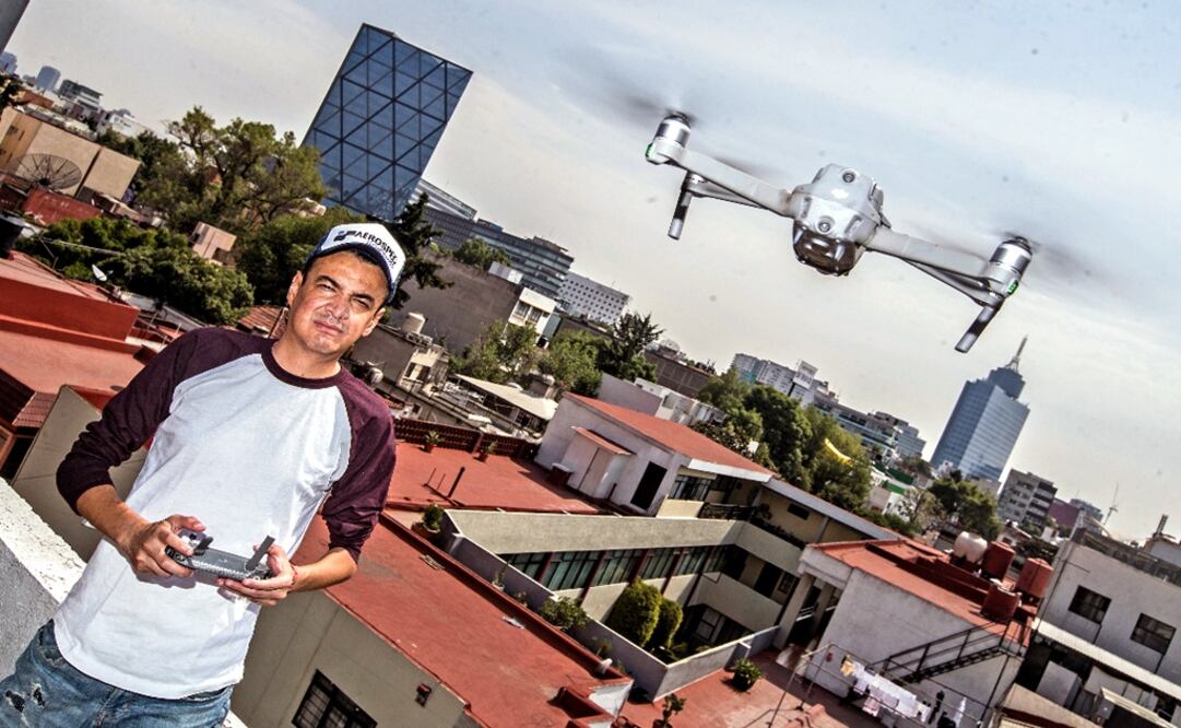 The project already has over 300 drones -  Photo: German Espinosa/EL UNIVERSAL