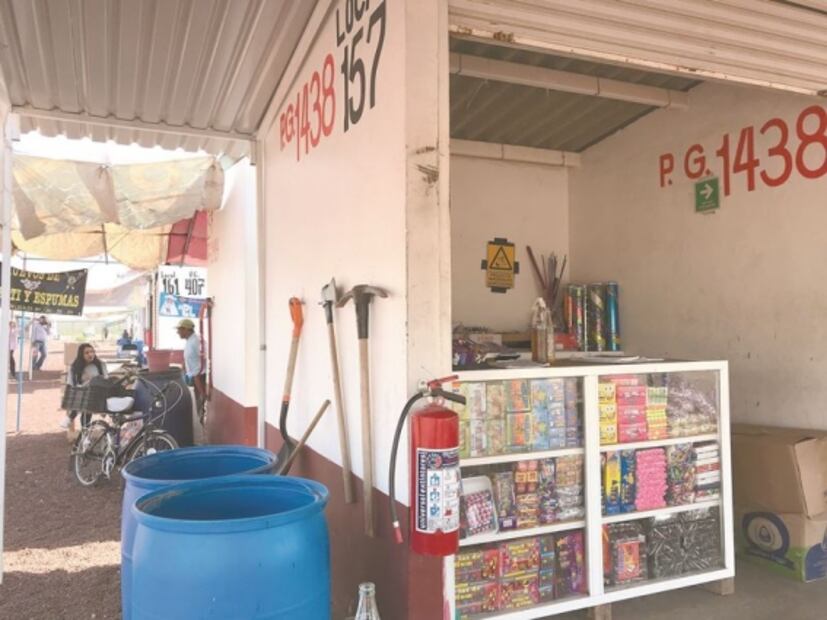 “No vamos a dejar morir la venta de pirotecnia”