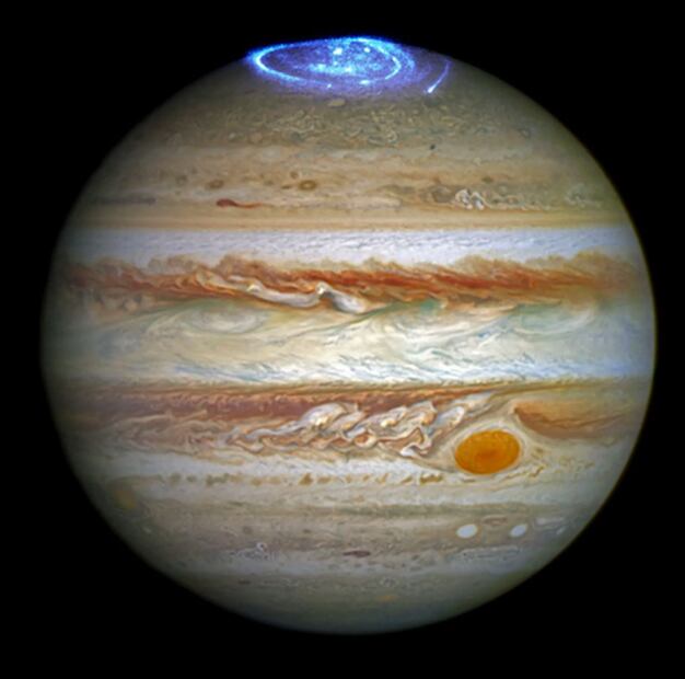 Representación de Júpiter, el planeta más grande de nuestro Sistema Solar.
Imagen: NASA