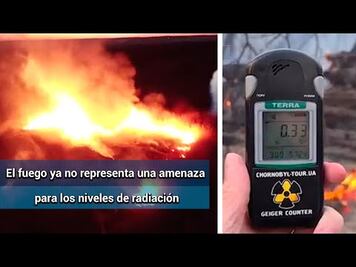 Tras más de 10 días, apagan incendio en zona cerca de Chernóbil