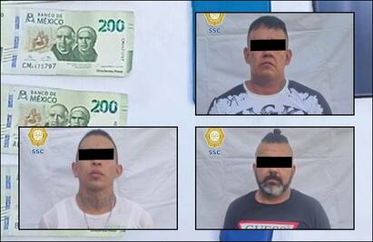 Caen 3 extorsionadores de transportistas en CDMX; uno ya estuvo dos veces en prisión por robo